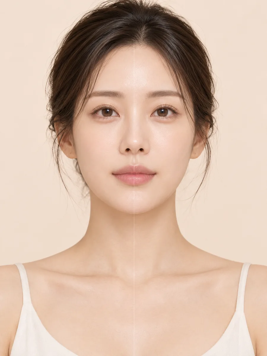 페이스 라인 안내 사진